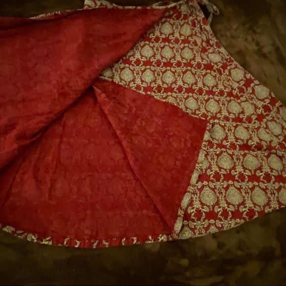 J. Crew cotton wraparound skirt - Picture 2 of 4